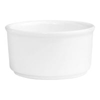 Zwiesel Fortessa Fortaluxe® 2.5 oz. White Porcelain Round Ramekin - 48/Case