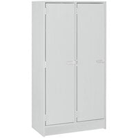 I.D. Systems 30 inch x 18 inch x 59 inch Fashion Grey Double Storage Locker with Doors 79003 B30 010