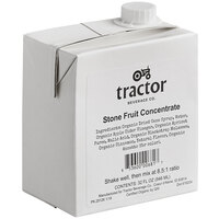 Tractor Beverage Co. Organic Stone Fruit Beverage 8.5:1 Concentrate 32 oz.