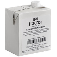 Tractor Beverage Co. Organic Limeade Beverage 8.5:1 Concentrate 32 oz.