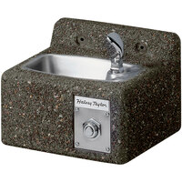 Halsey Taylor 4592 Sierra Stone Wall Mount Non-Filtered Outdoor Drinking Fountain