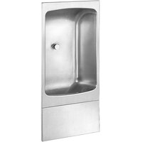 Halsey Taylor 10245 CUSPIDOR Stainless Steel Full Recessed Wall Mount Non-Filtered Cuspidor