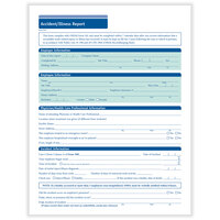 ComplyRight Accident / Illness Report - 25/Pack