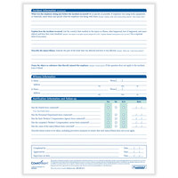 ComplyRight Accident / Illness Report - 25/Pack