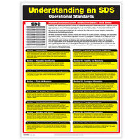 ComplyRight 18 inch x 24 inch Understanding an SDS Sign W0055