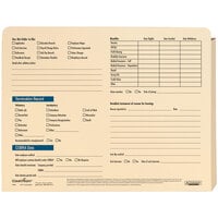 ComplyRight A222 9 1/2 inch x 12 inch Expandable Confidential Personnel File - 25/Pack