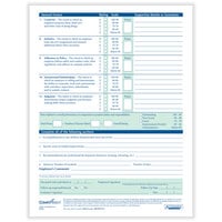 ComplyRight 8 1/2 inch x 11 inch Performance Appraisal Sheet A2192