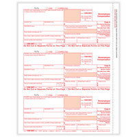 ComplyRight 1099-NEC 2-Up Federal Copy A of Nonemployee Compensation Tax Forms NEC511050 - 50/Pack