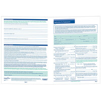 ComplyRight A2179WA State-Compliant Job Application - Washington - 50/Pack