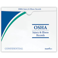 ComplyRight 9 1/2 inch x 11 3/4 inch OSHA Injury / Illness Recordkeeping Folder