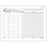 ComplyRight 8 1/2 inch x 11 inch 1095-B Employee / Employer Copy of Health Coverage Continuation Laser Tax Forms - 100/Pack