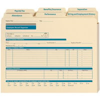 ComplyRight Employee Record Organizer Folders - 25/Pack