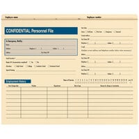 ComplyRight Standard Confidential Personnel File - 25/Pack