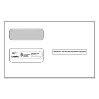 ComplyRight 1099 2-Up Double Window Envelope - 100/Pack