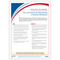 ComplyRight Politics at Work Policy Poster Bundle A2244