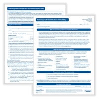 ComplyRight Voluntary Forms Bundle A0112PK25 - 25/Pack