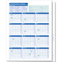 ComplyRight 2023 Attendance Calendar Folder - 25/Pack