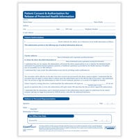 ComplyRight HIPAA Patient Consent and Authorization for Release of PHI Form - 200/Pack