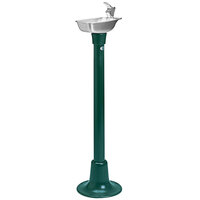 Halsey Taylor 4616 FTN 30 inch Forest Green Non-Filtered Outdoor Cast Iron Drinking Fountain