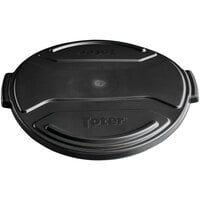 Toter RND32-L0200 Black Lid for 32 Gallon Round Trash Cans