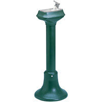 Halsey Taylor 4520-68 FTN 30 inch Forest Green Non-Filtered Outdoor Cast Iron Drinking Fountain