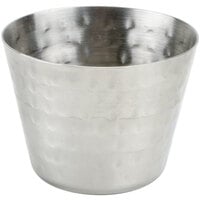 American Metalcraft HAMSC 2.5 oz. Hammered Stainless Steel Round Sauce Cup
