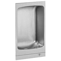 Halsey Taylor BFM LR Stainless Steel Full Recessed Wall Mount Non-Filtered Drinking Fountain