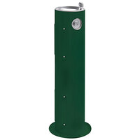 Halsey Taylor Endura II 4400EVG Evergreen Non-Filtered Outdoor Tubular Pedestal Drinking Fountain