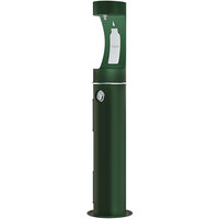 Halsey Taylor Endura II 4400BFEVG Evergreen Non-Filtered Outdoor Vertical Pedestal Bottle Filling Station
