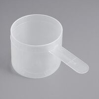 70 cc Polypropylene Scoop with Short Handle - 50/Pack
