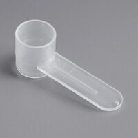 2.5 cc Polypropylene Scoop with Short Handle - 50/Pack