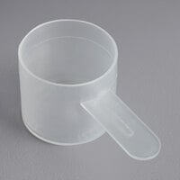 25 cc Polypropylene Scoop with Short Handle - 50/Pack