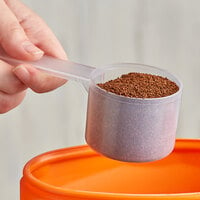 94 cc Polypropylene Scoop with Long Handle - 50/Pack