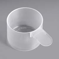 90 cc Polypropylene Scoop with Short Handle - 50/Pack