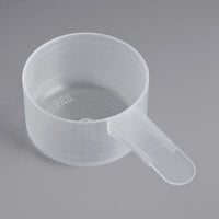 39 cc Polypropylene Scoop with Short Handle - 50/Pack