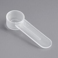 1.25 cc Polypropylene Scoop with Short Handle - 50/Pack