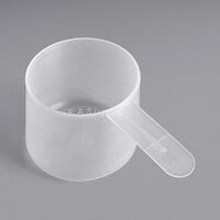 50 cc Polypropylene Scoop with Short Handle - 50/Pack