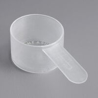 25 cc Polypropylene Scoop with Long Handle - 50/Pack