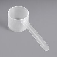60 cc Polypropylene Scoop with Long Handle - 50/Pack