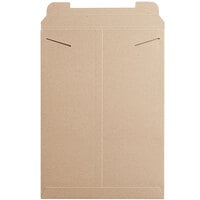 Lavex Stayflats® Kraft Tab-Locking Rigid Mailer #6 - 13" x 18" - 100/Case