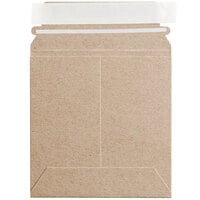 Lavex Stayflats® Kraft Self-Sealing Rigid Mailer #9 - 6" x 6" - 200/Case