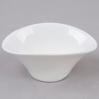 Arcoroc R0740 Appetizer 2 oz. Deep Oval Porcelain Bowl by Arc Cardinal - 6/Pack