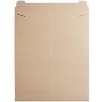 Lavex Stayflats® Kraft Tab-Locking Rigid Mailer #27 - 22" x 27" - 50/Case