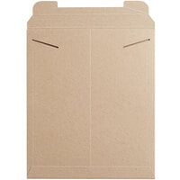 Stayflats® Kraft Tab-Locking Rigid Mailer #4 - 12 inch x 15 inch - 100/Case
