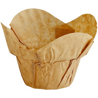 Enjay Natural Brown Lotus Baking Cup 2 inch x 2 3/4 inch - 1000/Case