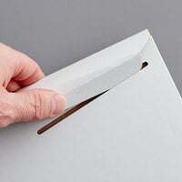 Stayflats® White Tab-Locking Rigid Mailer #12 - 20 inch x 27 inch - 50/Case