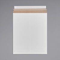 Lavex Stayflats® White Self-Sealing Rigid Mailer #3 - 11" x 13 1/2" - 100/Case
