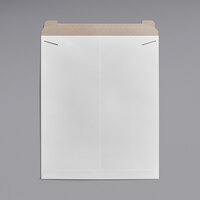 Stayflats® White Tab-Locking Rigid Mailer #27 - 22 inch x 27 inch - 50/Case