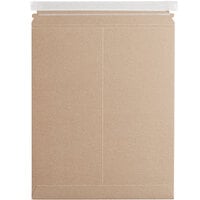 Stayflats® Kraft Self-Sealing Rigid Mailer #4 - 12 3/4 inch x 15 inch - 100/Case