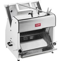 Estella Countertop Bread Slicer - 5/8 inch Slice Thickness, 18 3/4 inch Max Loaf Length - 110V, 1/4 hp